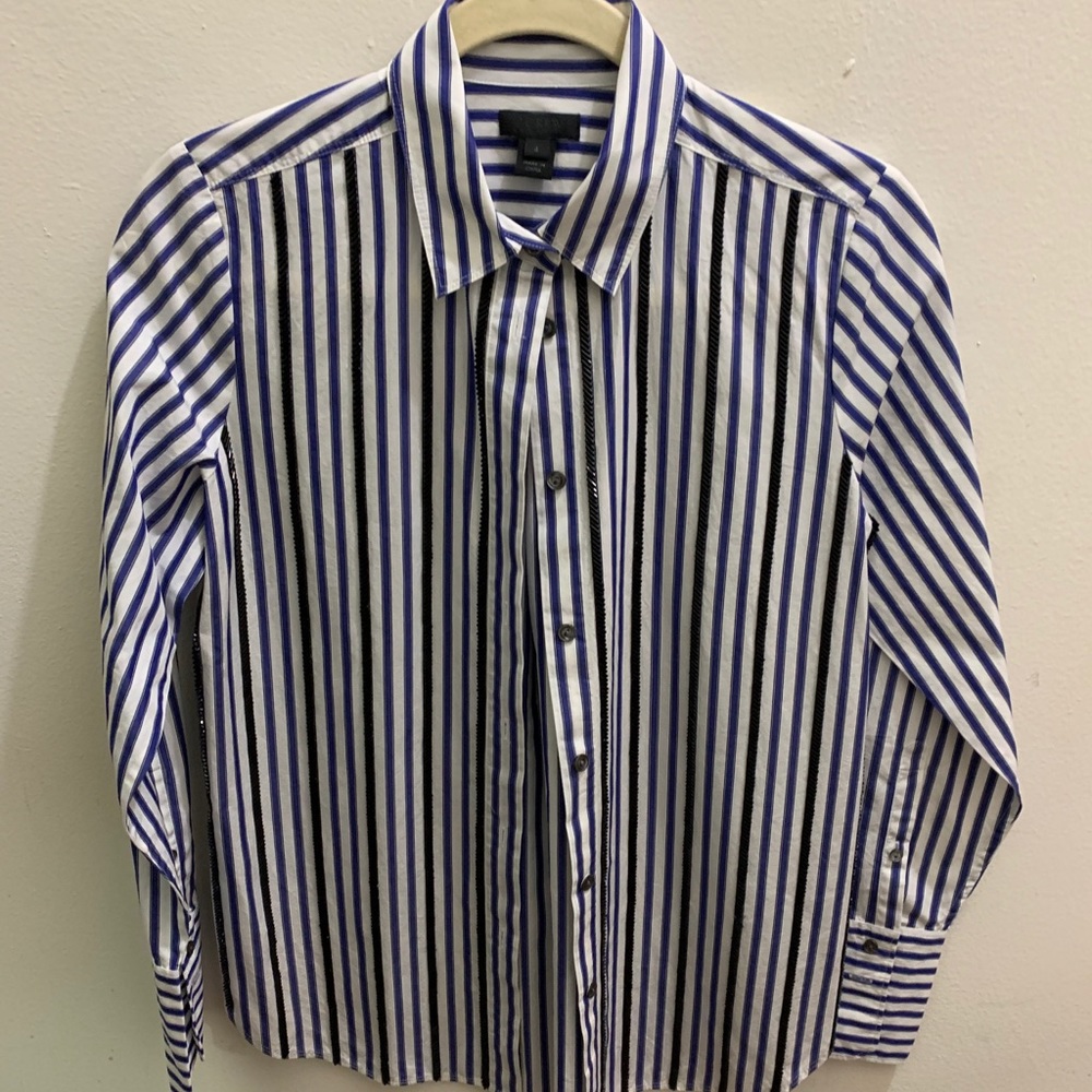 JCREW Collection striped shirt